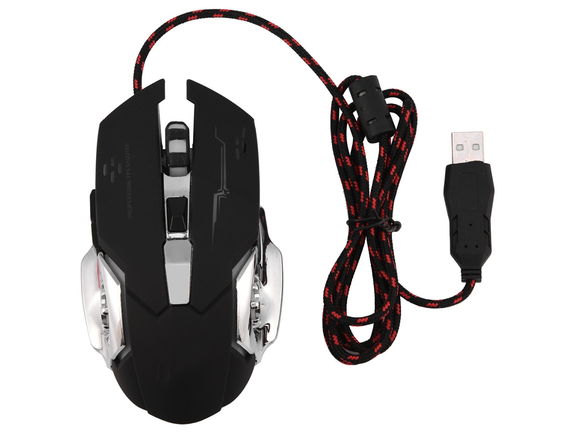 Rato Gaming LAXISCREED Usb com Fios Programável Ajustável Dpi