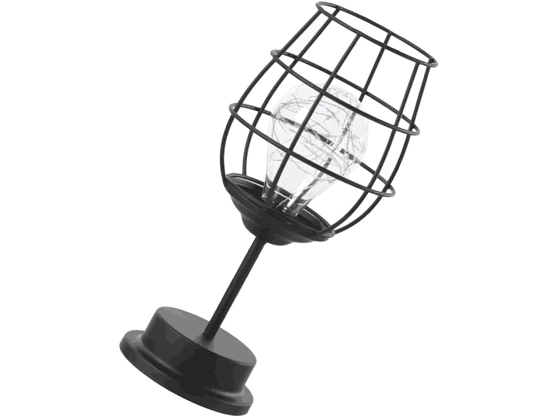 Luminária Noturna de Ferro com Led de Luz Quente e Suave para Quarto. SFUSHOS