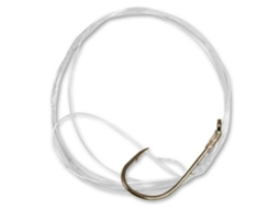 Anzol Montado Trophy Worm Transparente 4Zebco