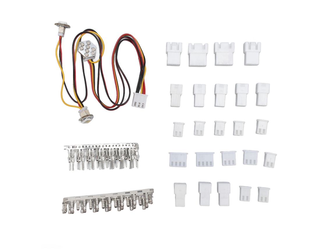 Kit De Fita Led Profissional Com Placa De Luz Hexagonal Para Extrusora Sb E Peças Para Impressora 3d Voron 2.4 Trident