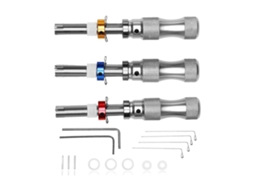 Conjunto de Chaves tubulares em aço inox com caixa | S/MARCA