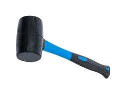 Mazo de Goma com Cabo de Fibra de Vidro 750g S/MARCA