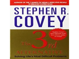 Livro 3rd Alternative de Stephen R Covey (Inglês)