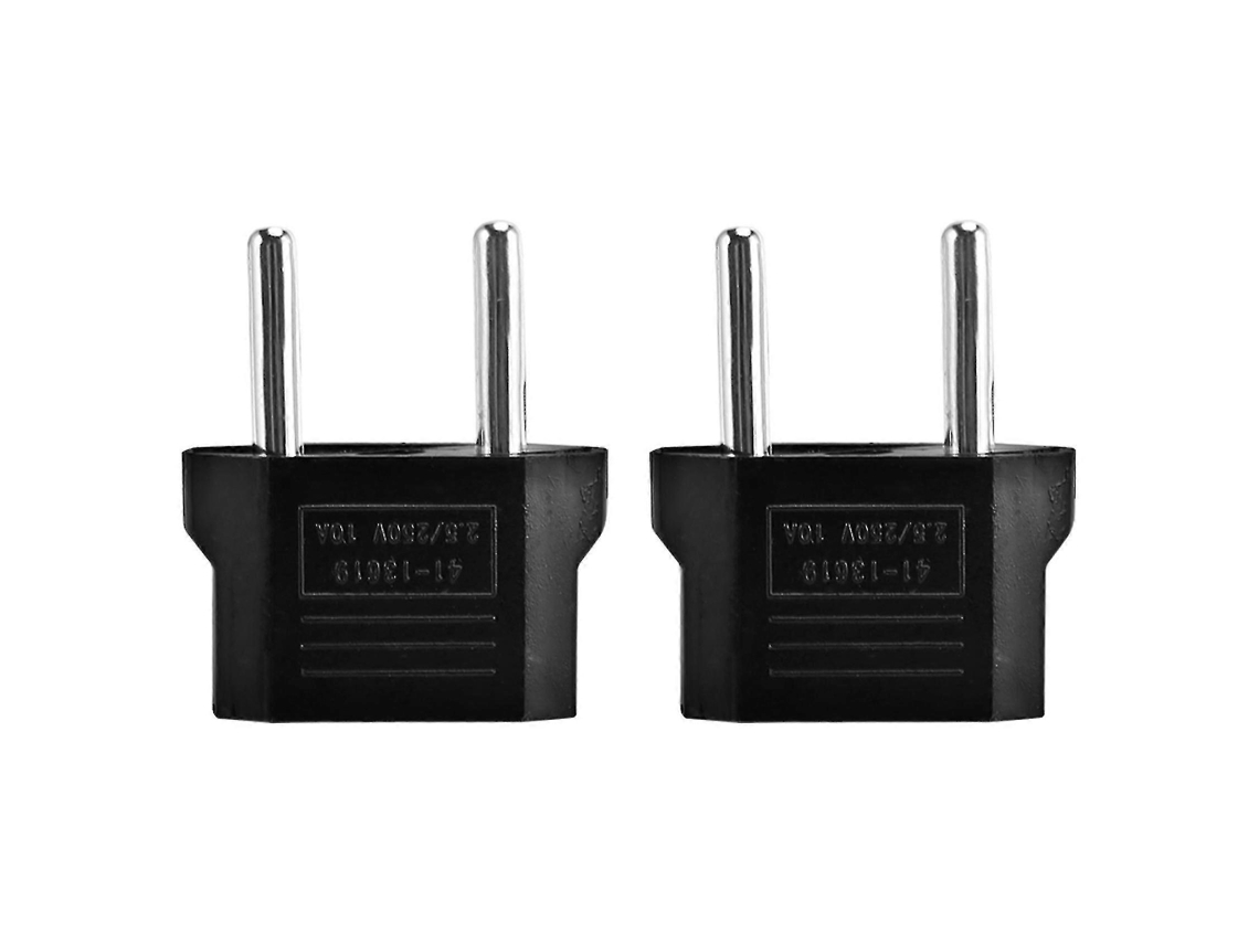 2 Adaptadores De Tomada Americana Para Europeia