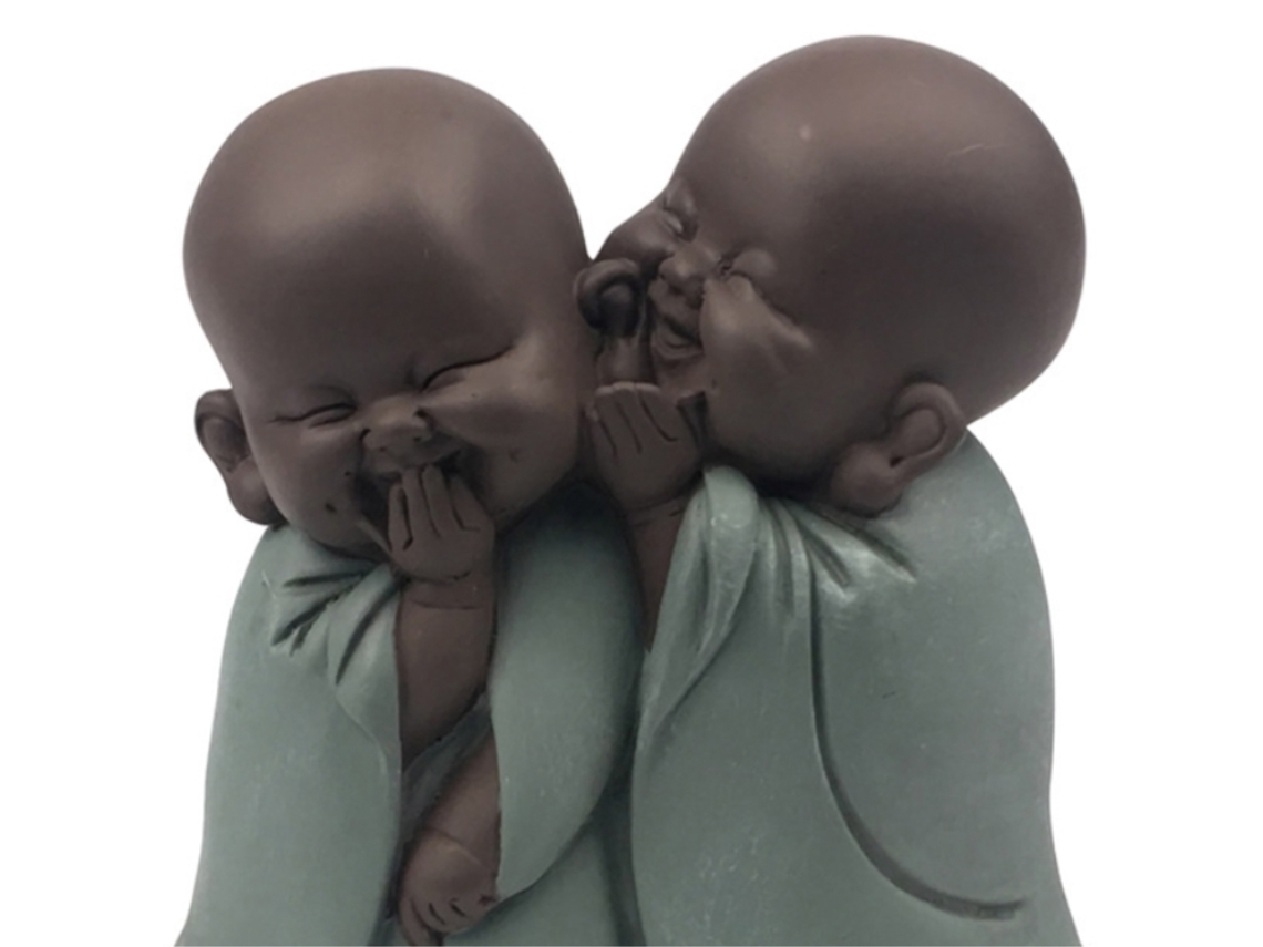 Figura Decorativa ZEN'LIGHT 2 Bonze Murmuro