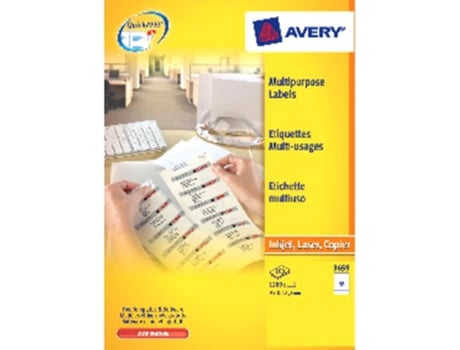 Etiquetas Avery C 100F Ilc Fsc 97X42 3mm 3659