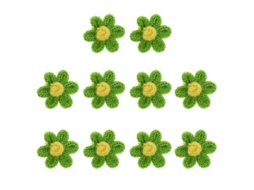 10Pcs Remendos de Flores ALLINLESS