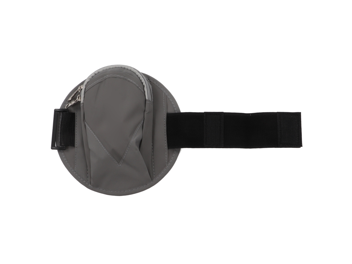 Braçadeira Impermeável Para Academia, Corrida E Ciclismo, Com Capacidade Para 6,6 Polegadas (16,8 Cm), Na Cor Cinza.