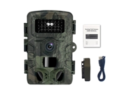 Câmera Trail 20mp 1080p Com Visão Noturna Ip66 Para Monitoramento E Segurança