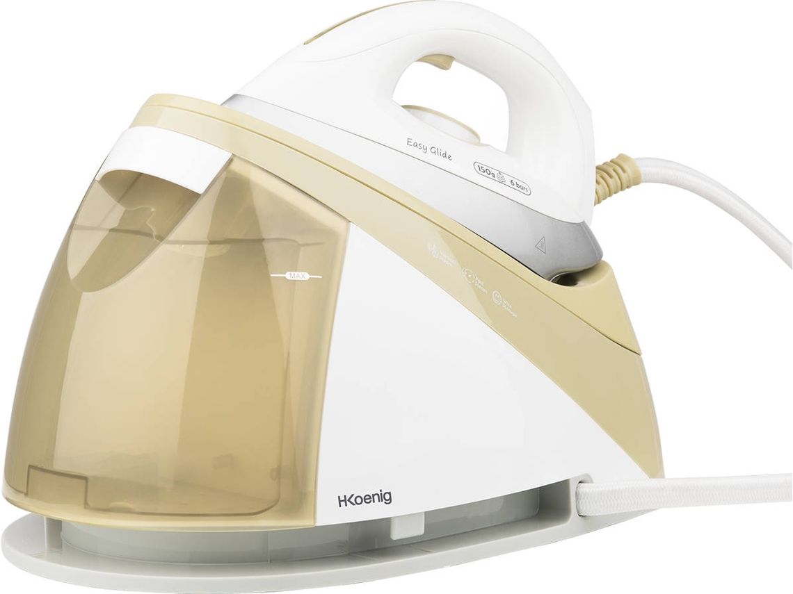Ferro com Caldeira H. KOENIG V28 (Pressão 6 bar - Jato de vapor 150g/min - 2400 W)