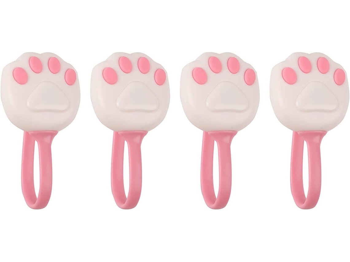 Prendedores De Lençol Com Desenhos Animados, Pacote Com 4 Unidades, Prendedores Para Lençóis, Artigos Para Casa