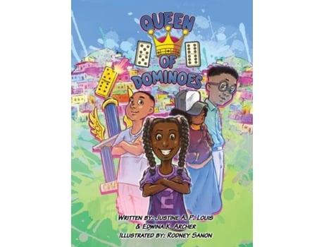 Livro Queen of Dominoes de Justine A P Louis (Inglês)