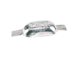 Ânodo de Magnésio Prateado 300 X 65 Mmtalamex