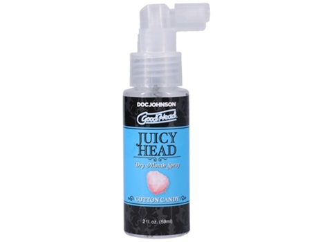 Doc Johnson - GoodHead Juicy Head Dry Mouth Spray - Algodón de Azúcar - 60