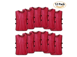 2026rebe-12 Pacotes De Camisetas Bibs Transpiraveis Para Adultos Treinamento De Futebol Voleibol Futebol Sala