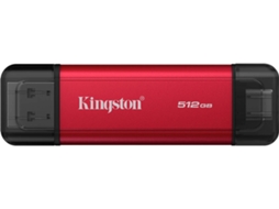 Pen Drive KINGSTON Dual Portable SSD 512GB (USB 3.2 Gen2 Tipo-A/Tipo-C)