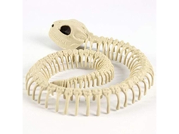 Modelo De Esqueleto De Serpiente Plástico Para Decoración De Halloween,props Terroríficos Y Escénicos,1 Pieza