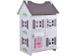 Casa de Bonecas COLORBABY Madeira (40x29x62cm)