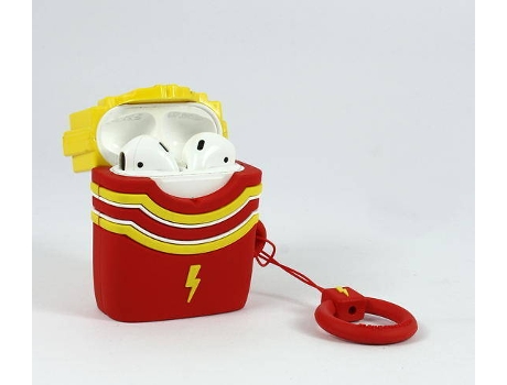 MOJIPOWER - Bolsa para AirPods Fries Bolsa para AirPods Fries