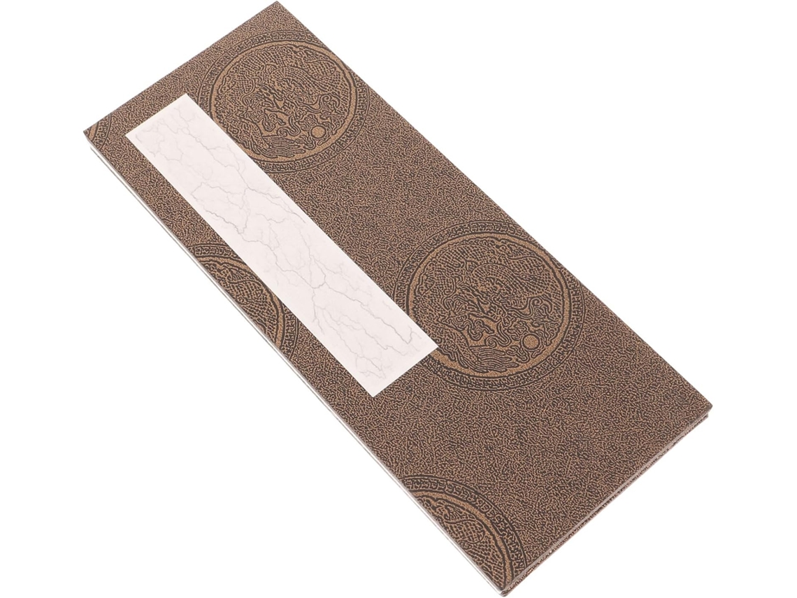 Aboofan Carnet Calligraphie Pliant Papier Xuan Épais Peinture Chinoise Multifonctionnel Com Páginas Vídeos