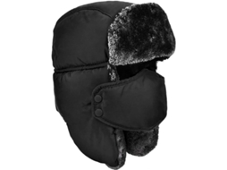 Chapéu de inverno unissex bomber com abas de orelhas, quente para esqui e atividades externas ZYBLSSBB