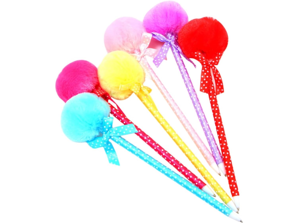 Conjunto De 12 Canetas Esferográficas Macias Lalafina, Cores Sortidas,