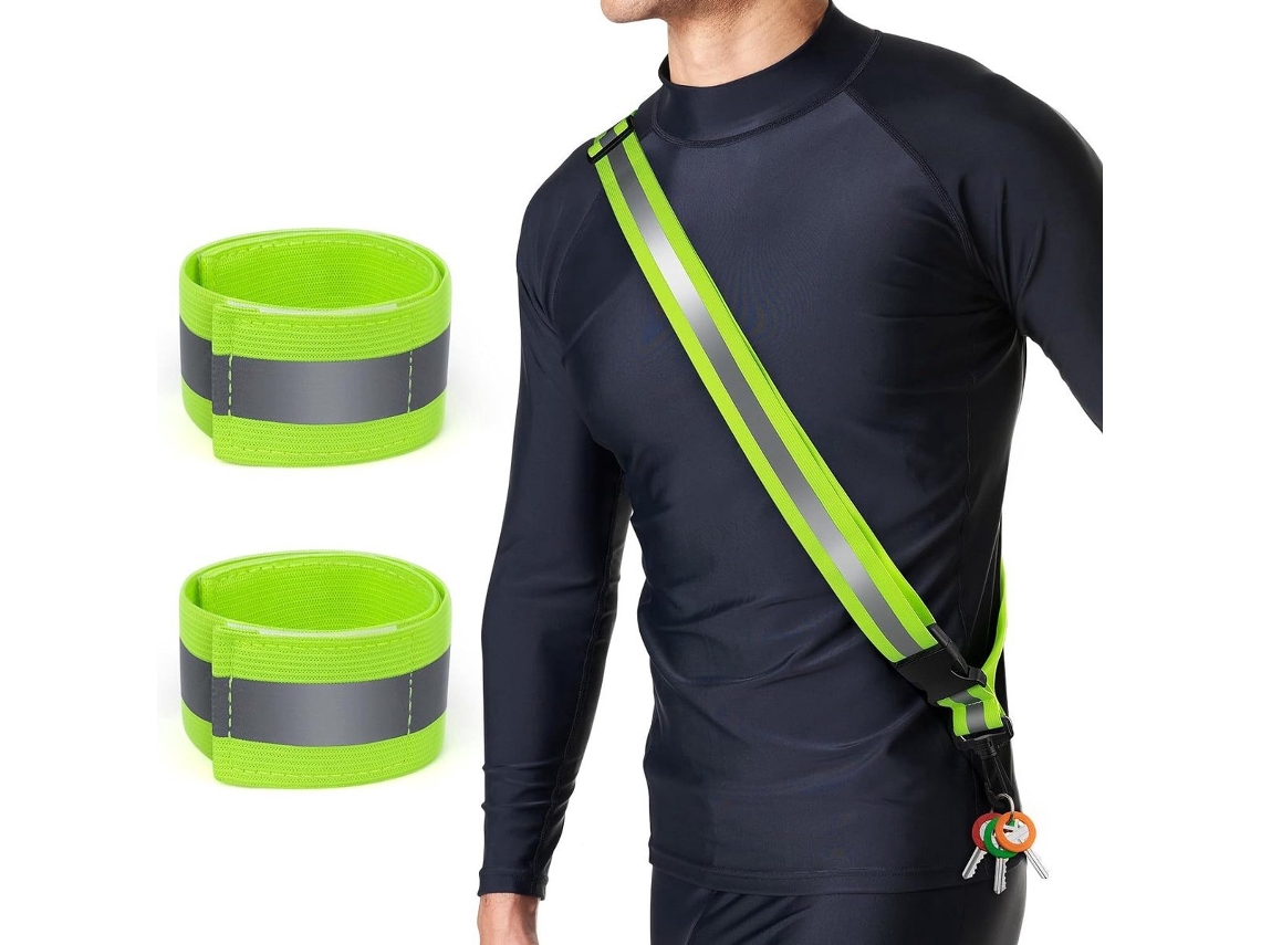 Faixa Refletora Ing Pulseira para Corrida AQUAFORGE