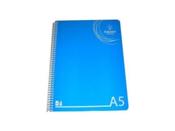 Caderno Esp. Capa Cartolina 350gr Plastificada, A5 Pautado 70gr, 80 Folhas