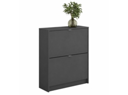 Sapateira Adaja WELLHOME com 2 compartimentos para 12 pares 70,3x24,05x85,2cm cinza