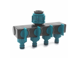 Adaptador Divisor Água 4 Vias LAXISCREED Jardinagem