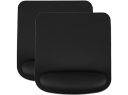 2026 mousepad com Apoio de Pulso para Alivio de Dor Base Anti deslizante Pu para Escritorio e Casa 2pcs