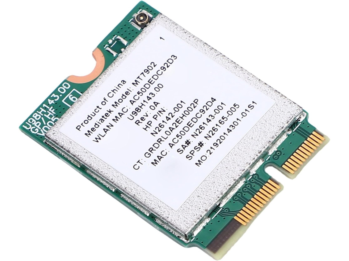 Placa de Rede para 10 11 Adaptador Ngff M.2 Wi fi 6e 4200 Mbps Tri band com SFUSHOS