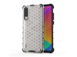 Capa Resistente A Impactos Em Pc Com Estrutura Em Favo De Mel E Tpu Para Xiaomi Cc9 / A3 Lite