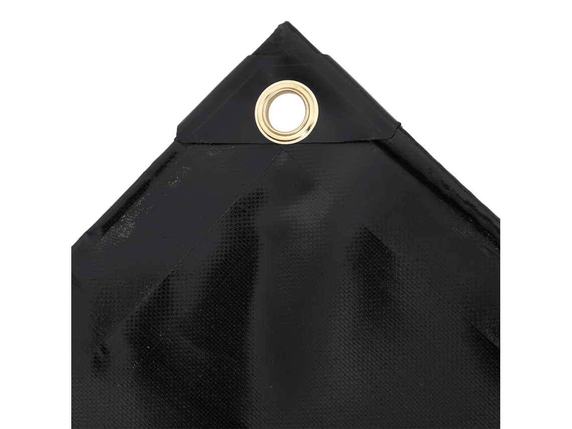 Maison Exclusive - Tela 650 g/m² 1,5 x 6 m Preta