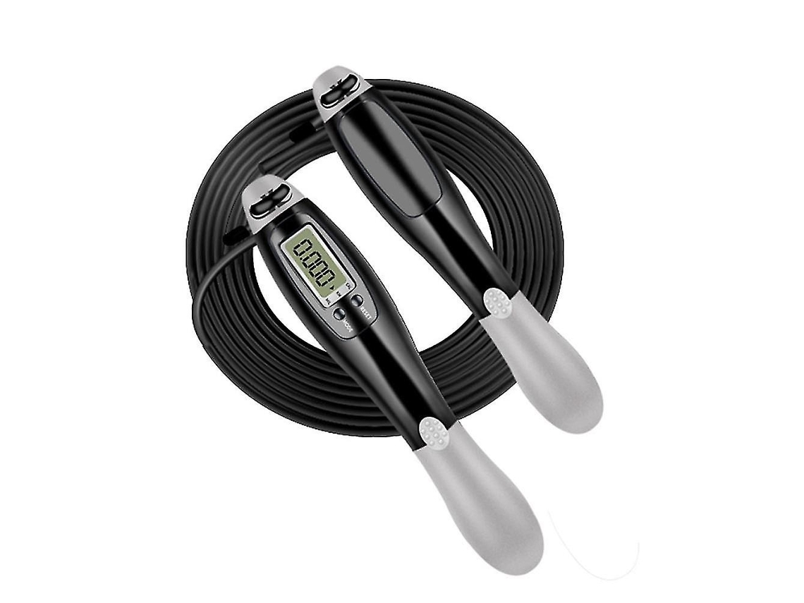Lurelia Corda De Saltar Ajustável Com Contador, Rotação 360°, Leve, Ergonómico, Magnético