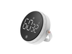 Rebe-Timero Cocina Linjou Led Digital Eletrônico Con Stand Branco