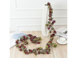 Fasst 45 Flores Guirnalda Artificial 8ft Falsa de Rattan Floral para Boda Fiesta Decoración Hogar 4pcs