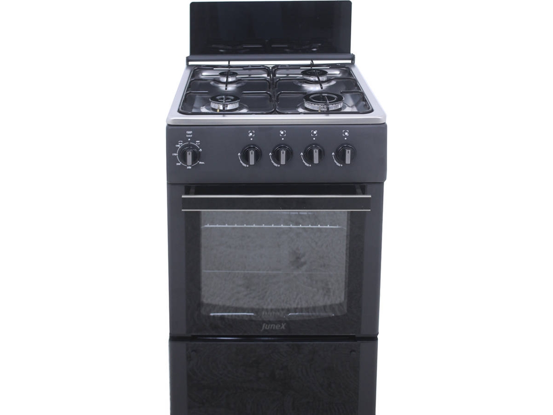 Fogão JUNEX FS 652 P B (46 L - Gás Butano-Propano - Preto)