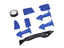Conjunto De 9 Ferramentas Laxiscreed Para Aplicar E Remover Massa De Silicone Com Precisão