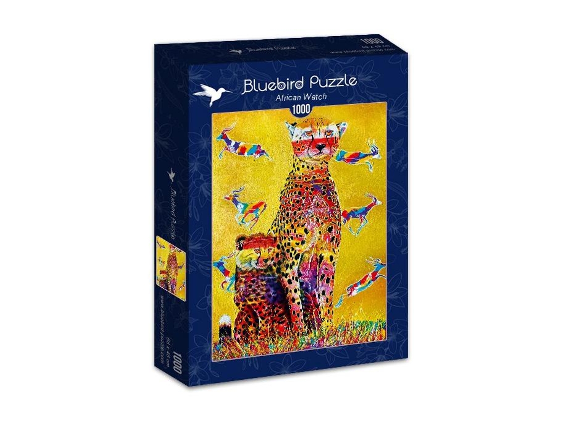 Puzzle 1000 Peças African Watch Bluebird