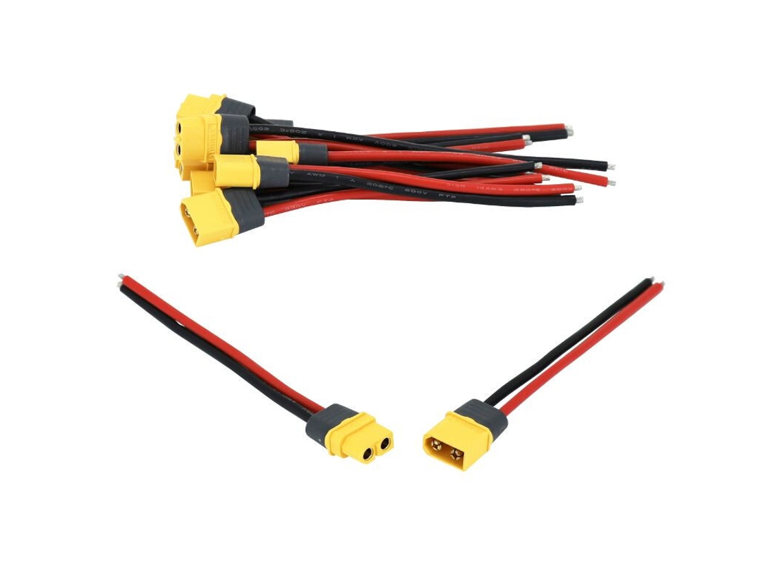 Conector de scooter 5 machos e 5 fêmeas l selecção P2R XT60