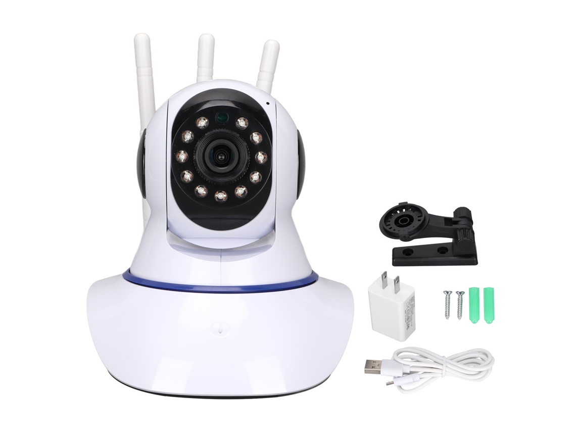 Yncm-câmera De Segurança Residencial Com Wifi Hd E Plug Americano