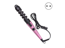 Modelador De Cachos Elétrico Portátil Antifrizz Com Aquecimento Rápido, Ideal Para Cabelos Ondulados E Sem Frizz Hengjian (plugue Ue)