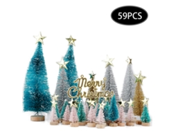 Árvore De Natal Com Design De Estrela 56 Peças
