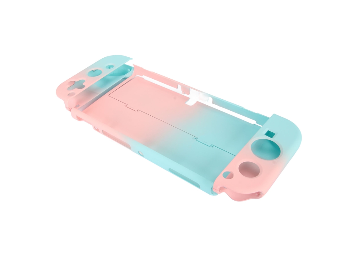Capa LAXISCREED Switch Oled Gradiente Azul rosa Leve