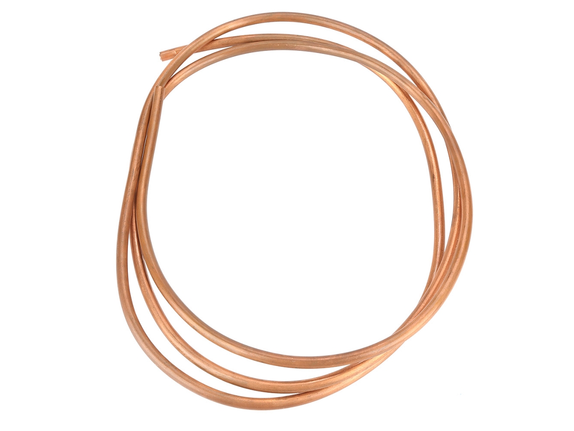 Laxiscreed Espiral De Cobre Macio T2 De 2 Metros Para Refrigeração Com Espessura De 1mm