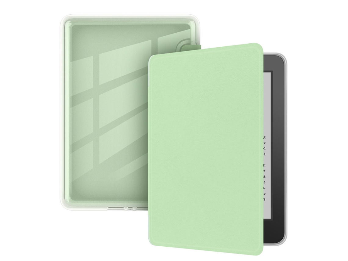 Capa Para Amazon Kindle 2024 (6") Verde Matcha Cuich
