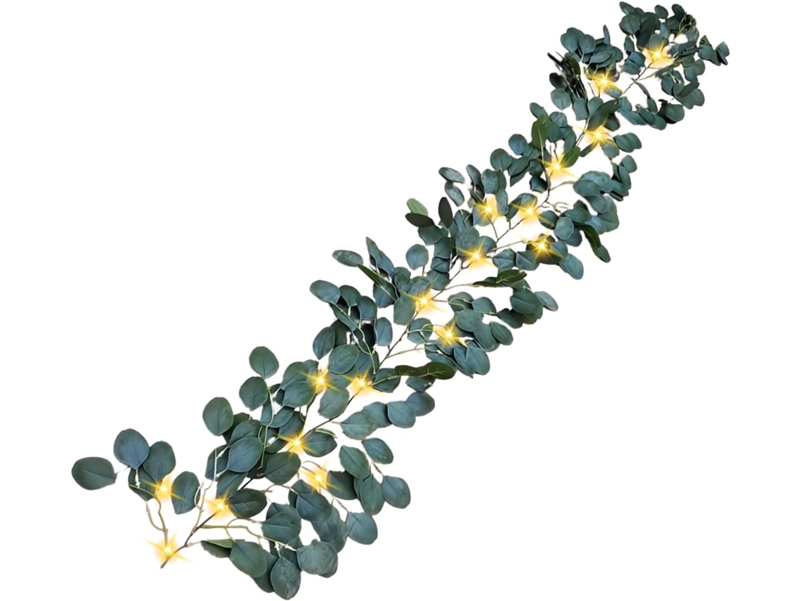 Guirlanda De Luzes De Fada Com 96 Leds, Artificial, Para Decoração |
