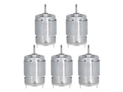 5 Peças Escova de Carvão Motor Dc 12000rpm 3.7v Metal Industrial