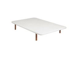 Base Forrada PIKOLIN 4 Pés + (160x190cm - Branco)